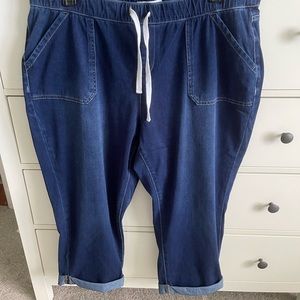 Lane Bryant cropped boyfriend capris 18W